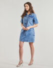 Kurzes Kleid Liu Jo UA5191 Blaue kurze Kleider Damen - 3
