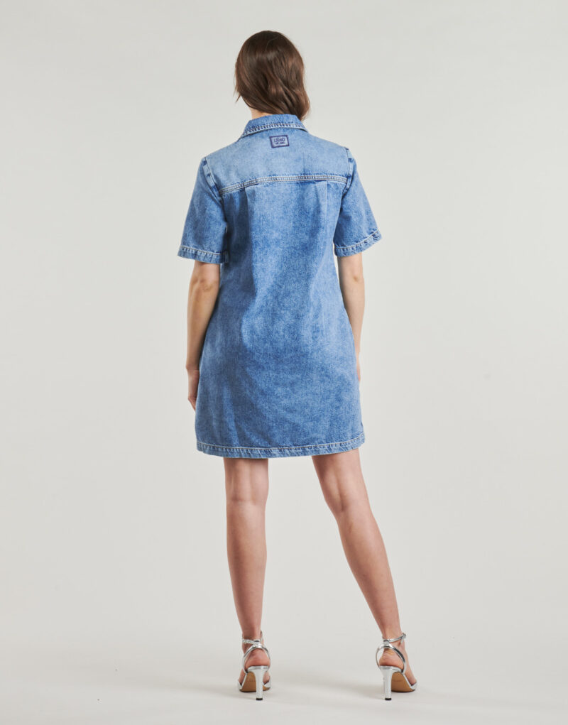 Kurzes Kleid Liu Jo UA5191 Blaue kurze Kleider Damen - 4