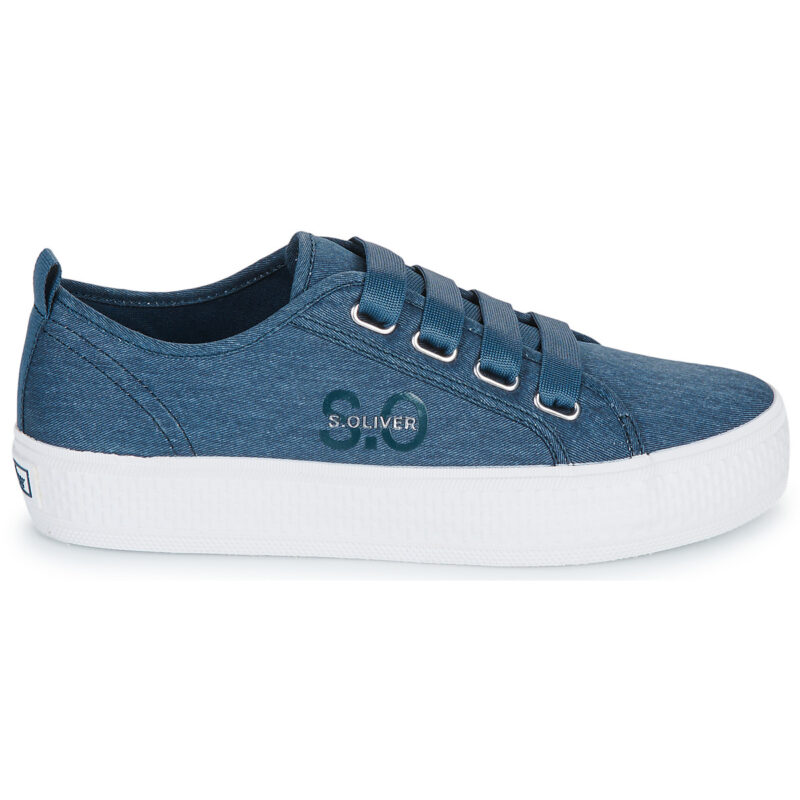 S.Oliver  5-23611-44-805  Marine -  Sneakers basse Donna - 2