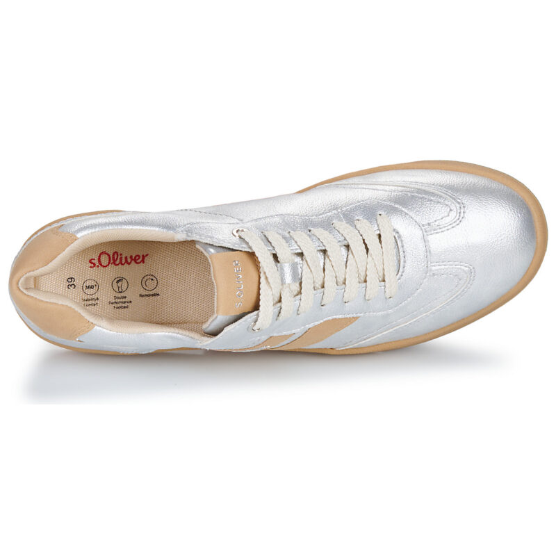 S.Oliver  5-23652-44-943  Argento -  Sneakers basse Donna - 6