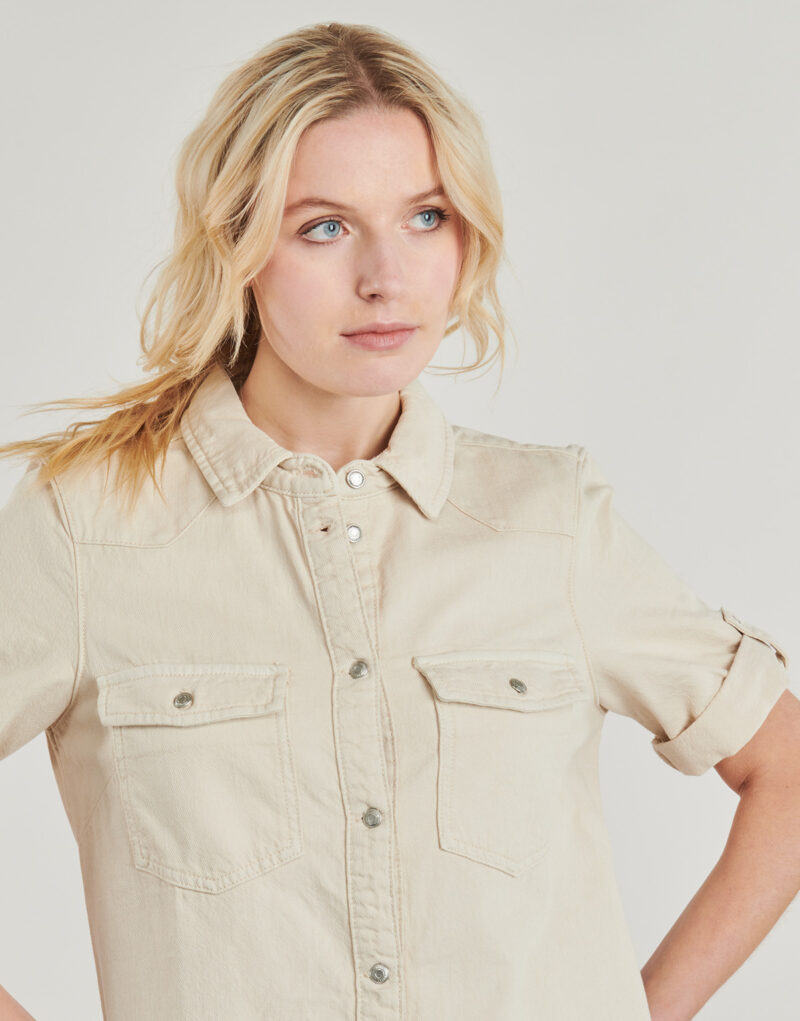 Abito corto  Noisy May  NMNEW  Beige -  Abiti corti Donna - 5