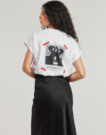 T-shirt Noisy May NMKIM Bianco T-shirt maniche corte Donna - 2
