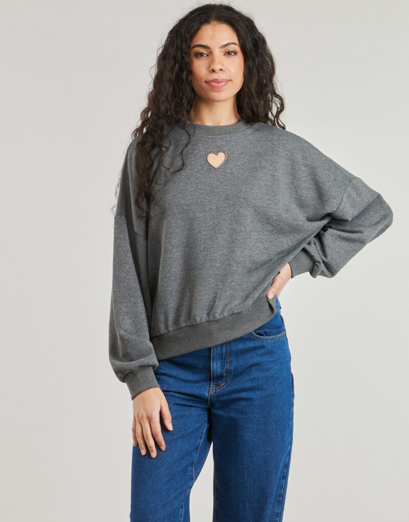 Felpe Noisy May NMADORE Grigio Felpe Donna - 2
