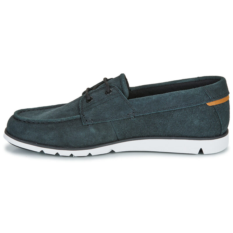 Timberland GRAFTON BAY Black Men's Boat Shoes - 4