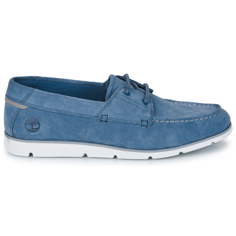 Timberland  GRAFTON BAY  Blu -  Scarpe da barca Uomo - 4