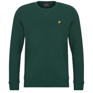 Felpe  Lyle & Scott  Crew Neck Sweatshirt  Verde -  Felpe Abbigliamento Uomo