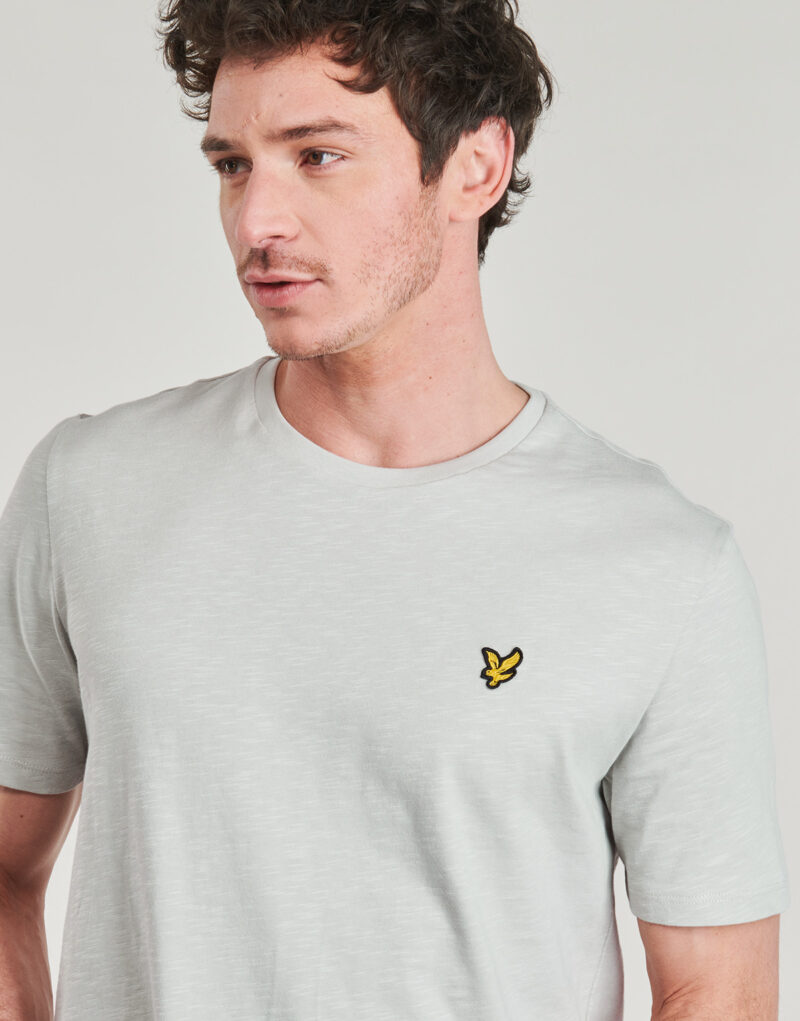 T-shirt Lyle & Scott Slub T-Shirt Grigio T-shirt maniche corte Uomo - 5