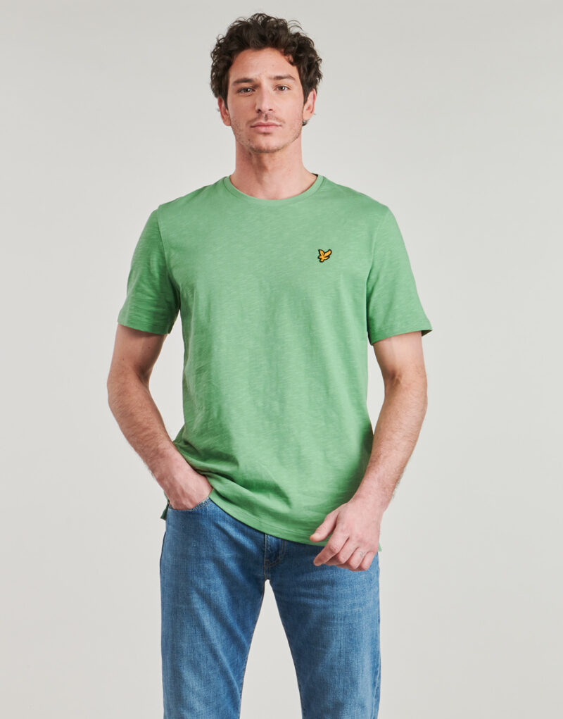 T-shirt Lyle & Scott Slub T-Shirt Verde T-shirt maniche corte Uomo - 2