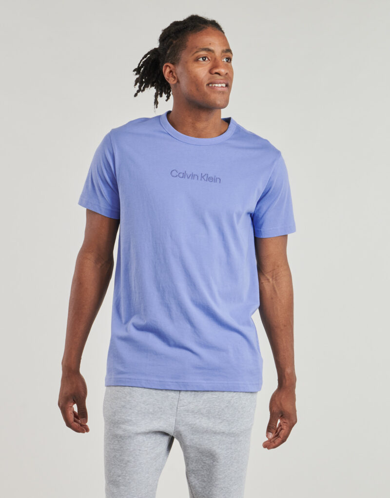 T-shirt Calvin Klein Jeans S/S CREW NECK Blu T-shirt maniche corte Uomo - 2