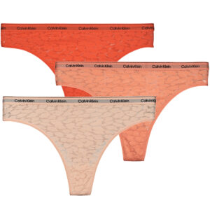 Tanga  Calvin Klein Jeans  BRAZILIAN 3PK  Rosso -  Tanga Donna