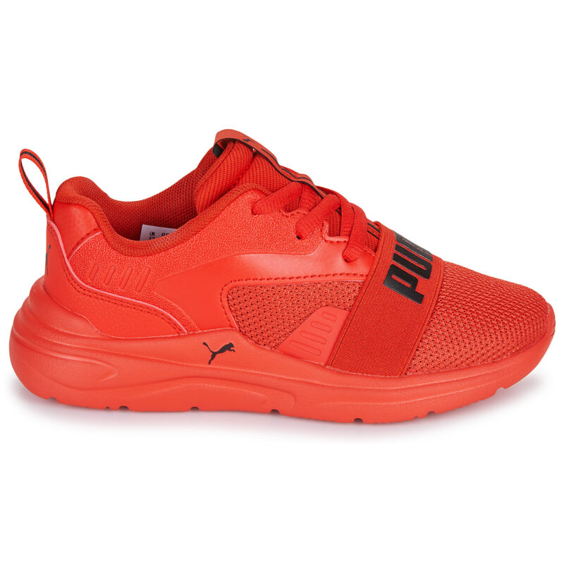 Puma Wired 2 PS Rosso Sneakers Bambino - 2