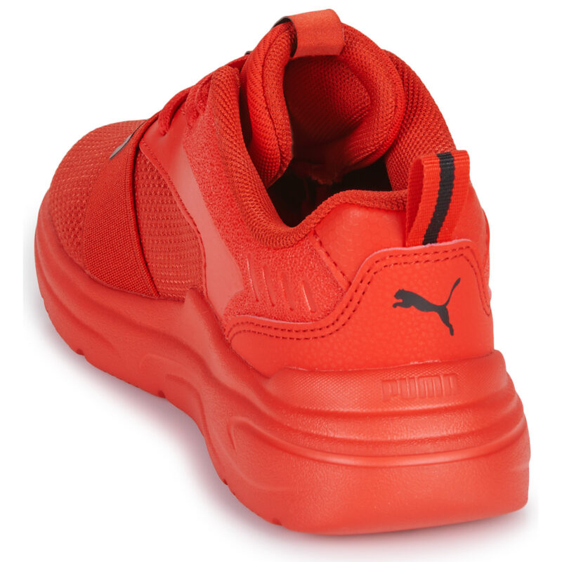 Puma Wired 2 PS Rosso Sneakers Bambino - 5
