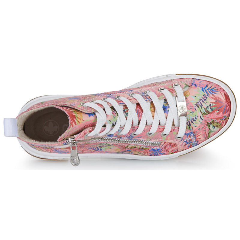 Rieker  -  Rosa -  Sneakers alte Donna - 6