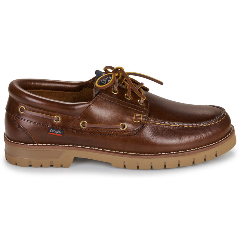 Zapatos n&aacute;uticos CallagHan 12500 marr&oacute;ns para hombre - 2
