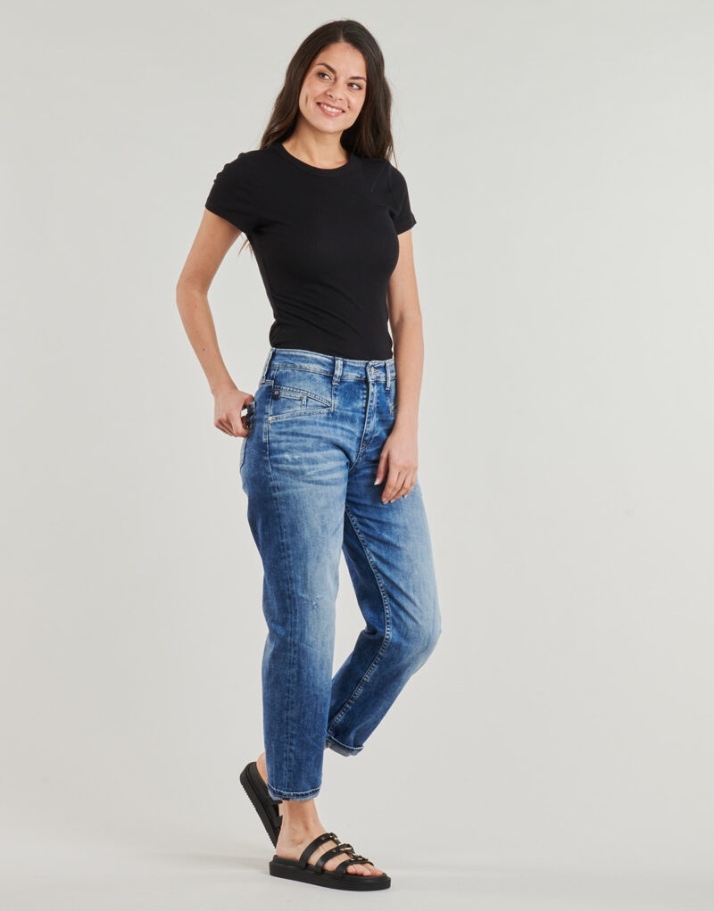 Boyfriend-Jeans Le Temps des Cerises 400/60 Blaue Boyfriend-Jeans f&uuml;r Damen - 3