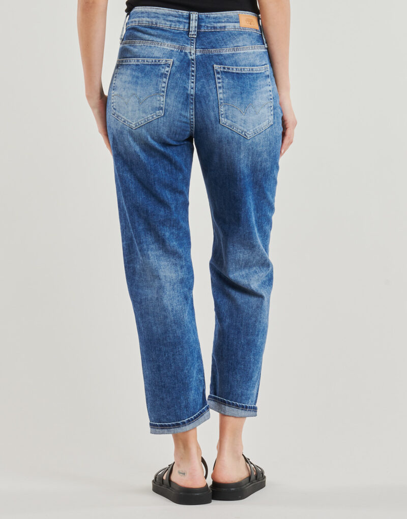 Boyfriend-Jeans Le Temps des Cerises 400/60 Blaue Boyfriend-Jeans f&uuml;r Damen - 4