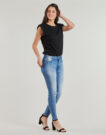 Slim jeans Le Temps des Cerises LONIA Blu Jeans Slim Donna - 3