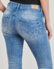 Slim jeans Le Temps des Cerises LONIA Blu Jeans Slim Donna - 5