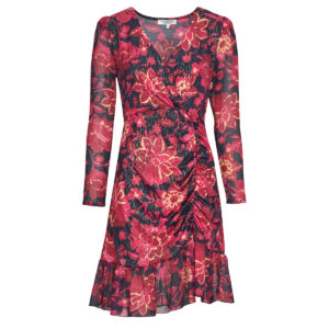 Abito corto  Morgan  RPETAL  Rosso -  Abiti corti Donna