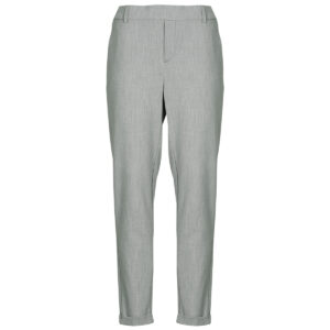 Pantaolini dritti  Vero Moda  VMMAYA  Grigio -  Pantaolini dritti Abbigliamento Donna