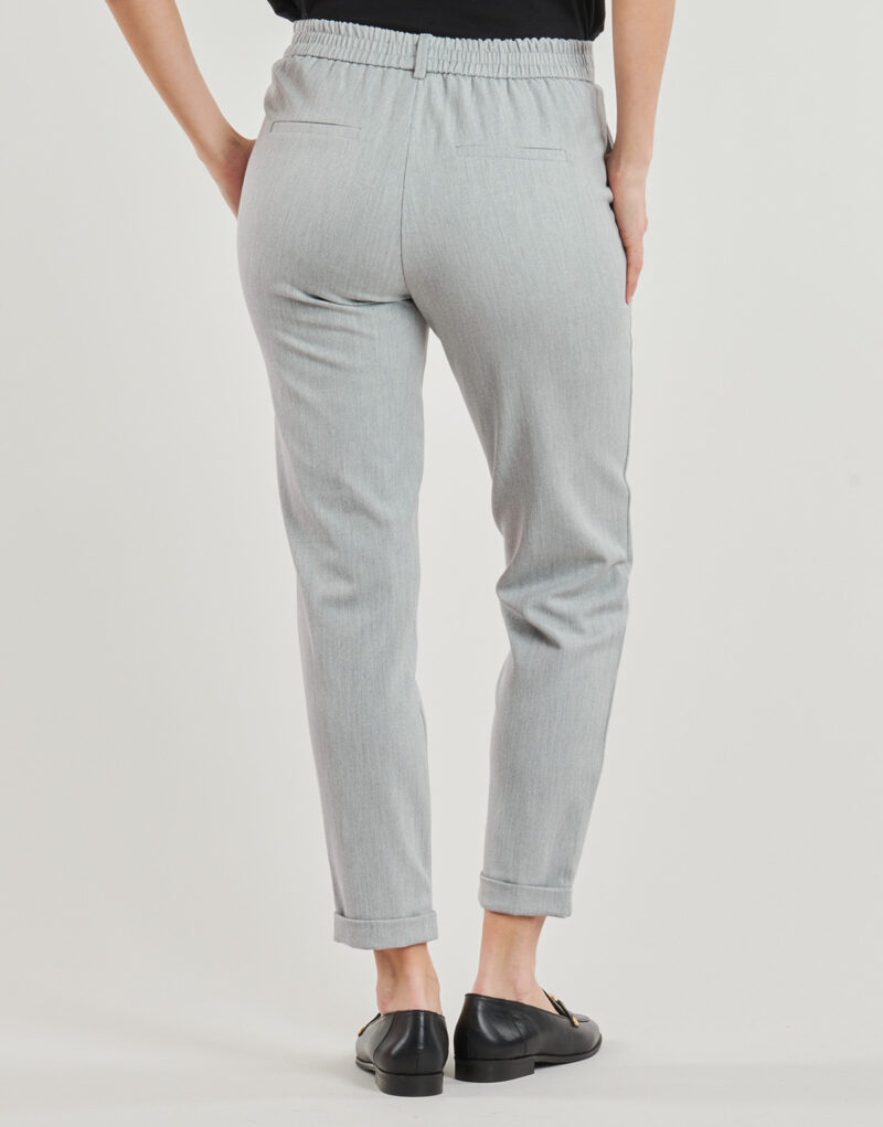 Pantaolini dritti Vero Moda VMMAYA Grigio Pantaolini dritti Donna - 4