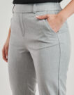 Pantaolini dritti Vero Moda VMMAYA Grigio Pantaolini dritti Donna - 5
