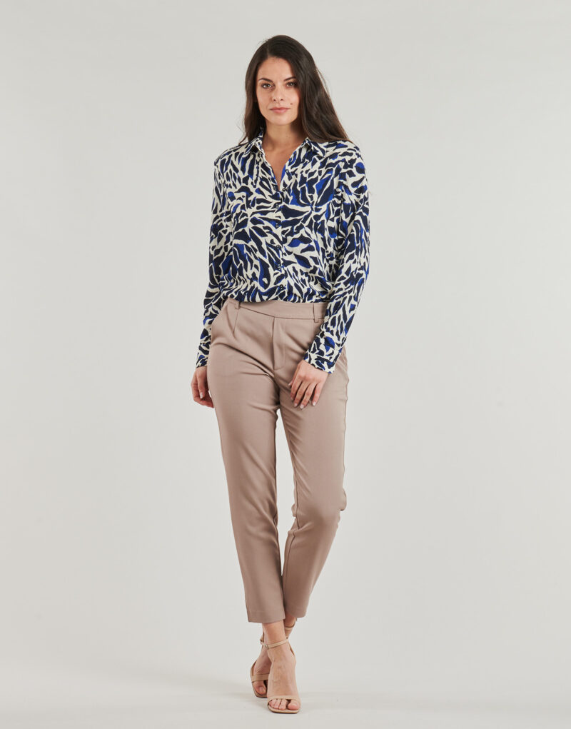 Pantalone Chino Vila VIVARONE Marrone Pantaloni Chino Donna - 2