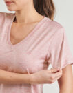 T-shirt Only Play ONPCORE LIFE VN SS REG Rosa T-shirt maniche corte Donna - 5