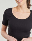 T-shirt Only Play ONPJAIA LIFE SS 2-WAY CROP Nero T-shirt maniche corte Donna - 5