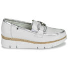 Dorking INDIA White Women's Moccasins - 2