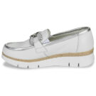 Dorking INDIA White Women's Moccasins - 4