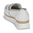 Dorking INDIA White Women's Moccasins - 5