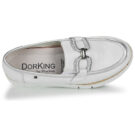 Dorking INDIA White Women's Moccasins - 6