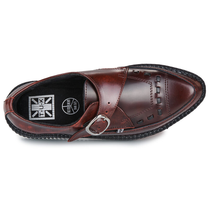 TUK POINTED CREEPER Rosso Derby Donna - 6
