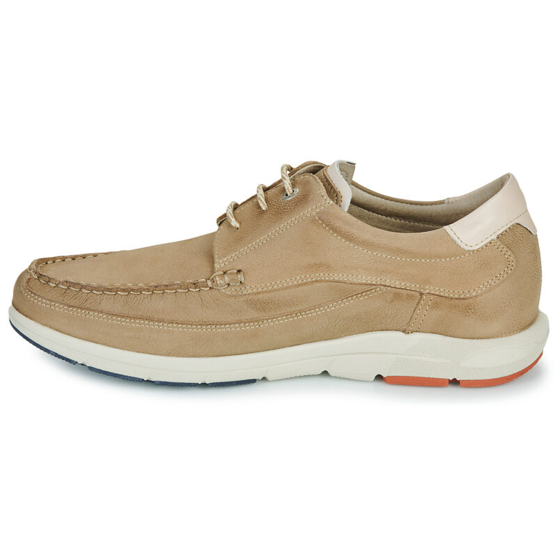 Fluchos KAI Beige Men's Moccasins - 4