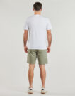 Timberland STACK LOGO Kurzarm-T-Shirt, Wei&szlig;, Herren, Gr&ouml;&szlig;e 4