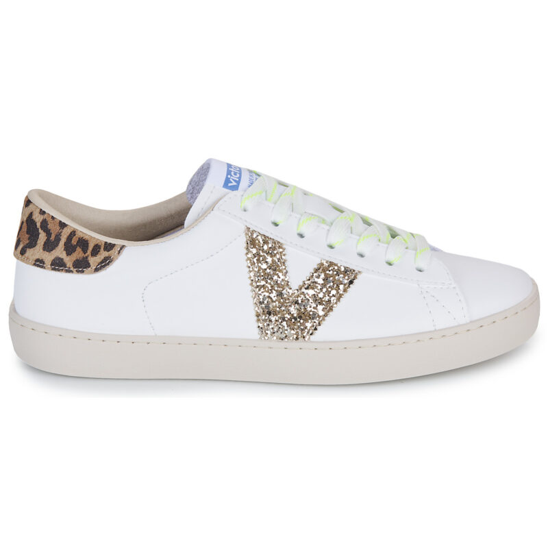 Victoria BERLIN EFECTO PIEL ANIMAL PRINT Bianco Sneakers basse Donna - 2