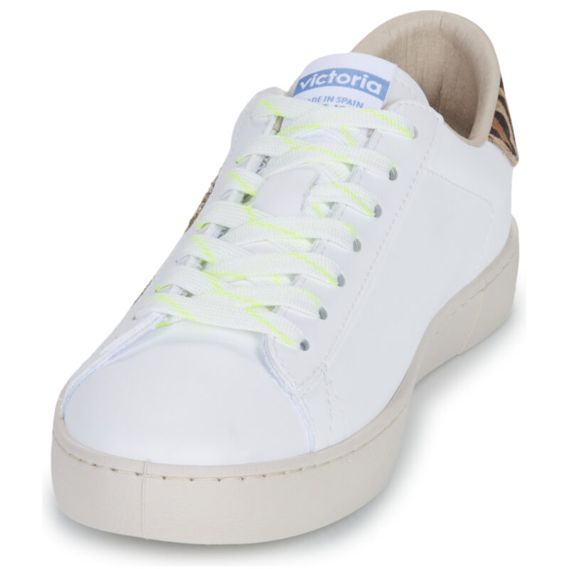 Victoria BERLIN EFECTO PIEL ANIMAL PRINT Bianco Sneakers basse Donna - 3