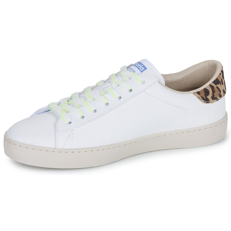 Victoria BERLIN EFECTO PIEL ANIMAL PRINT Bianco Sneakers basse Donna - 4
