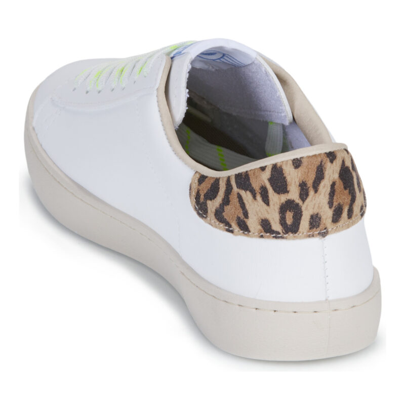 Victoria BERLIN EFECTO PIEL ANIMAL PRINT Bianco Sneakers basse Donna - 5