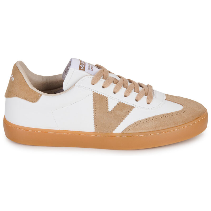 Victoria BERLIN CICLISTA EFECTO PIEL SERRAJE Bianco Sneakers basse Donna - 2