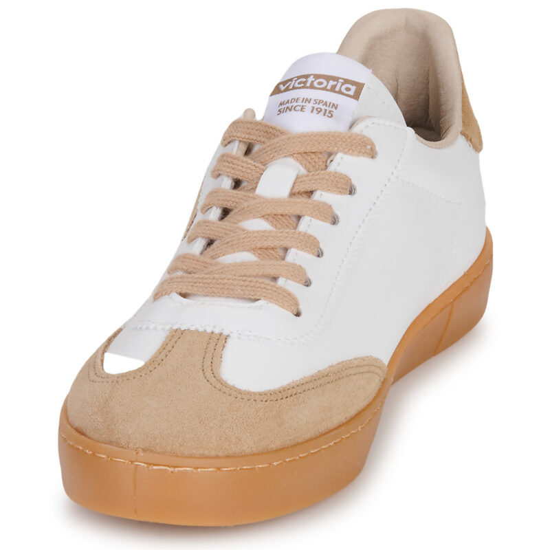 Victoria BERLIN CICLISTA EFECTO PIEL SERRAJE Bianco Sneakers basse Donna - 3
