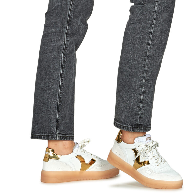 Victoria  SEUL EFECTO PIEL   SERRAJE LOGO METAL  Bianco -  Sneakers basse Donna - 8