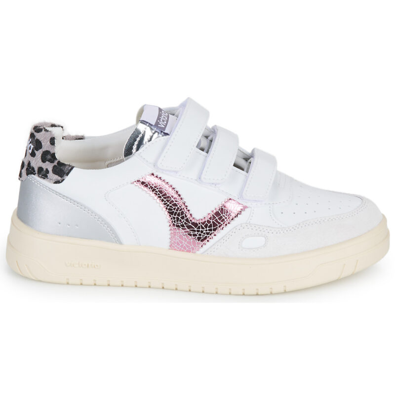 Victoria SEUL TIRAS EFECTO PIEL ANIMAL PRINT Bianco Sneakers basse Donna - 2