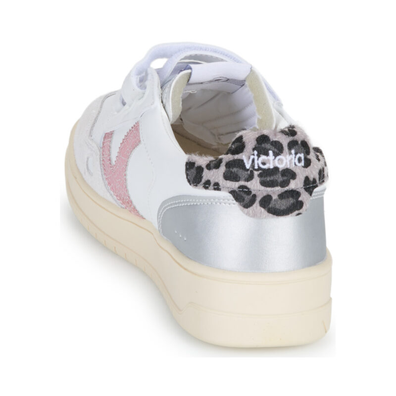 Victoria SEUL TIRAS EFECTO PIEL ANIMAL PRINT Bianco Sneakers basse Donna - 5