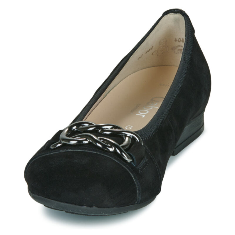 Gabor 62462 Bailarinas negras para mujer - 3