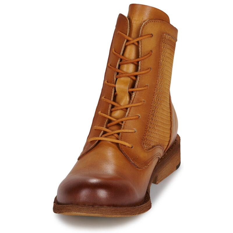 Felmini E076-COWER-DIAMANTE-AMBAR Braune Damen-Ankle-Boots - Gr&ouml;&szlig;e 3