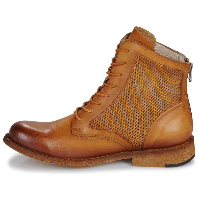 Felmini E076-COWER-DIAMANTE-AMBAR Braune Damen-Ankle-Boots - Gr&ouml;&szlig;e 4