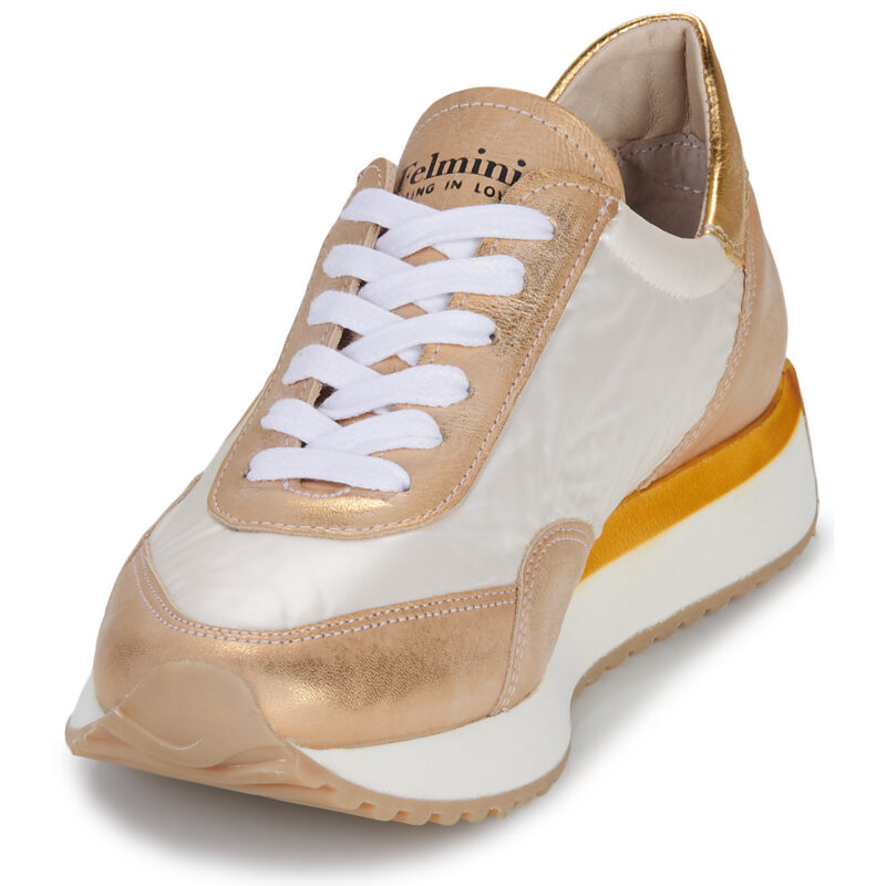 Felmini E145-VERSION-4 Gold Niedrige Sneaker Damen - 3