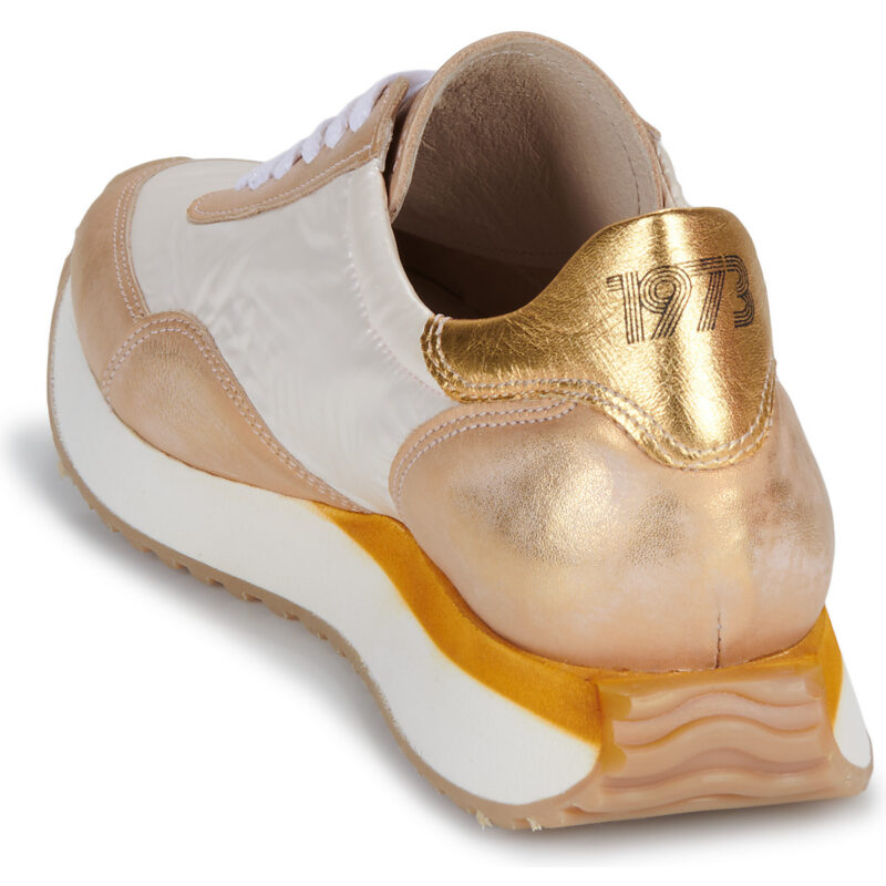 Felmini E145-VERSION-4 Gold Niedrige Sneaker Damen - 5